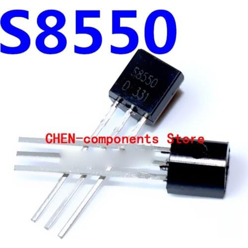 100pcs Brand new S8550 TO-92 transistor