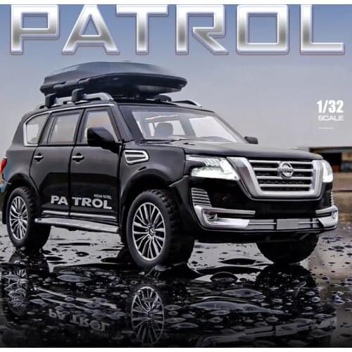1:32 NISSAN PATROL Alloy Car Model SUV Car Toys Diecasts & Toy Vehicles Off Road Metal Die Cast Kids Toys Children Toys Car