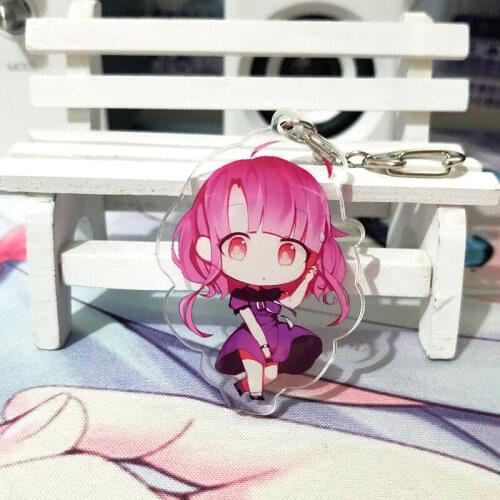 Anime Keychain Strap Keyring Acrylic Gakkou Gurashi! SCHOOL-LIVE! Takeya Yuk 6cm