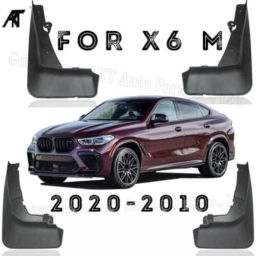 Mudflaps FOR BMW X6 M 2021 Mudguards Splash Mud Flap Guard Fender Car Accessories Auto Styline Front Rear 4pcs