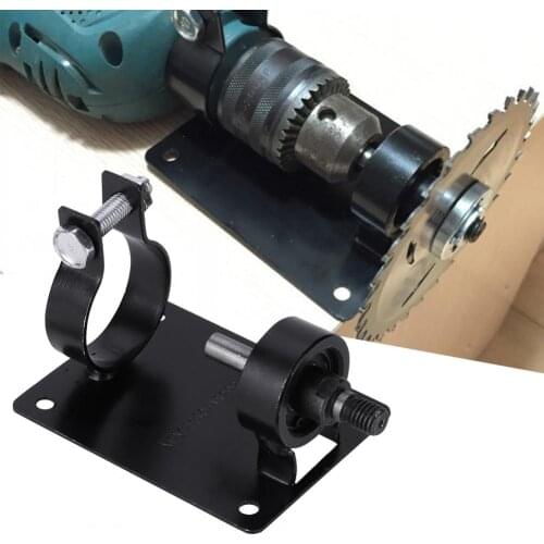 Durable Drill Cutting Seat Practical High Hardness Metal Functional Electric Drill Cutting Holder Polishing Bracket for Grinding