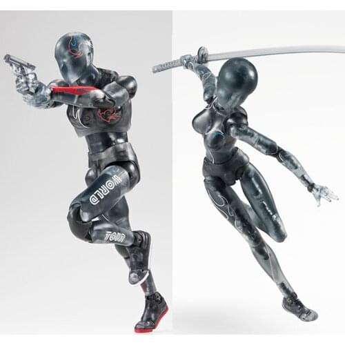 Multi-joint Movable Figures Shfiguarts Ver PVC Action Figure Collectible Model Toy Grey / Orange Color Piece Second Edition 15cm