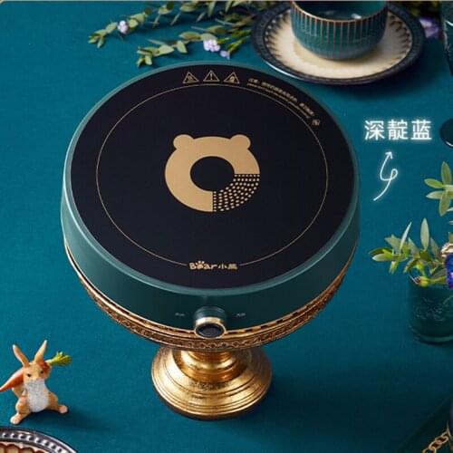 Bear 220V Induction Cooker Household Induction Cooker Electric Fire Waterproof Panel Electric Stove Estufa Electrica Portatil