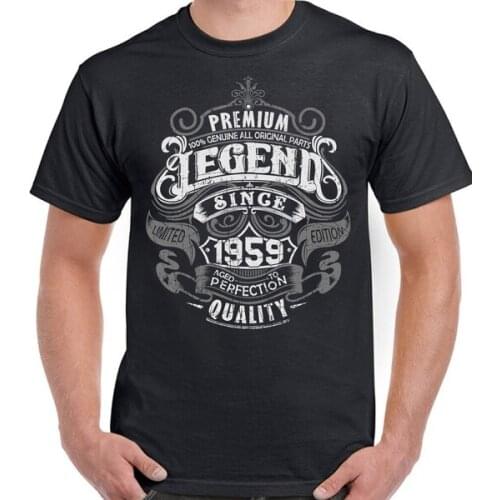Premium Legend Since 1959 60th Birthday Mens Funny T-Shirt 60 Year Old Top
