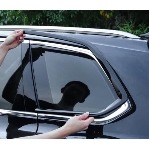 Stainless Steel Window Trim Cover Exterior Body Decoration Car-Styling Auto Accessories for VW Volkswagen Touareg 2019 2020
