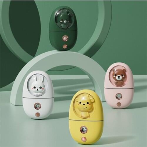 Cute Pet Nano Humidifier Facial Steamer Cute Hand-Held Water Replenishing Instrument Moisturizing Beauty Instrument Skin Care