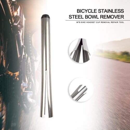 Stainless Steel Bicycle Bowl Remover MTB Bike Headset Cup Removal Repair Tool Bike Bottom Bracket Cup Press Fit Install Tool