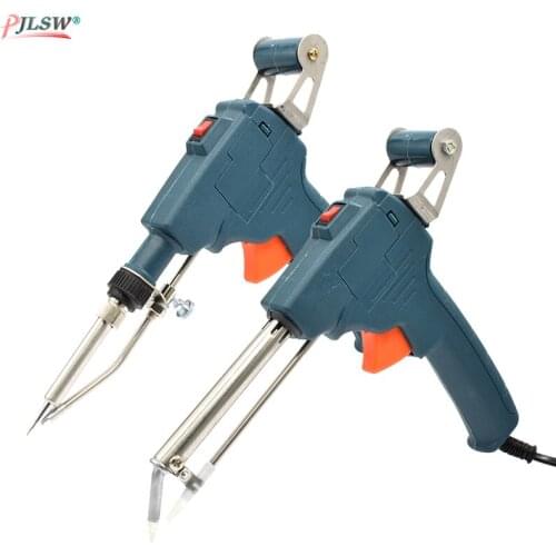 110V/220V 60W US/EU Hand-held Internal outside Heating Soldering Iron Automatically Send Tin Gun Soldering Welding Repair Tools