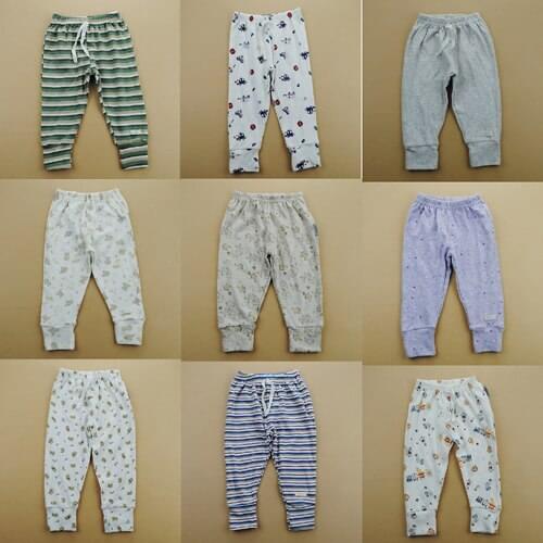 Baby trousers baby 100% cotton trousers newborn trousers 100% cotton baby long johns no open-crotch trousers