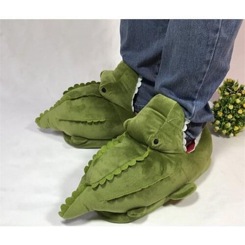 Winter Couple Indoor Plush Cotton Slippers Ladies Fluffy Cartoon Slippers Womens Furry House Shoes Female Cute Warm Flat Shoes