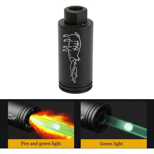 Paintball Airsoft Tracer Lighter Tracer Unit Gun Barrel Decorator Spitfire Effect with Fluorescence Handgun Airsoft Accessories