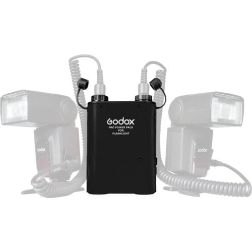 Godox PB960 External Flash Power Battery Pack (Black) 4500mAh +Power Cable Nx For Nikon Speedlite