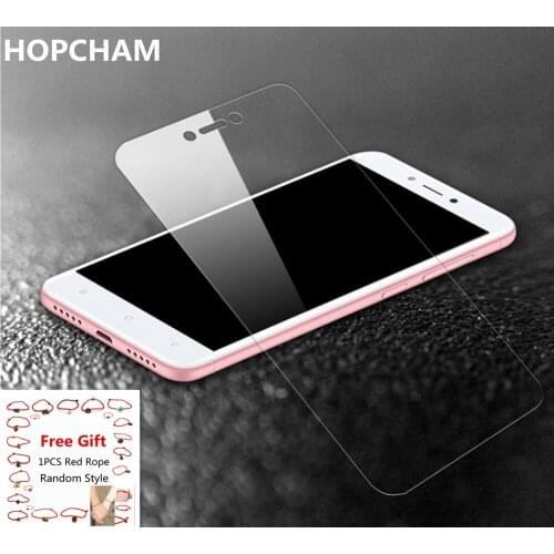HOPCHAM 2.5D Tempered Glass For Xiaomi Redmi 4X Mi 4 Glass 9H Ultra-thin HD 5.0 Inch Screen Protector For Xiaomi Redmi 4X 4A 5A