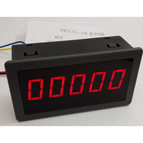 5 digit 5V speed regulation display for Brushless Motor Driver YM5135-FR