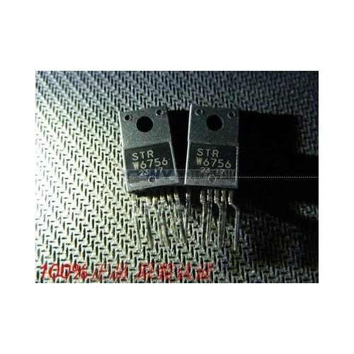50PCS STRW6756 TO-220F W6756 TO220F STR-W6756 6756 Switching power supply module New and original