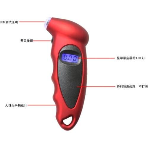 Car Digital Tire Pressure Gauge,Car Tire Diagnostic with LCD Display Universal,Free shipping