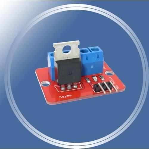 Free Shipping! 5PCS/LOT 0-24V Top Mosfet Button IRF520 MOS Driver Module For Arduino MCU ARM Raspberry pi