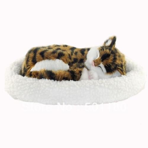 Free shipping cat birthday party supplies plastic cat figurines