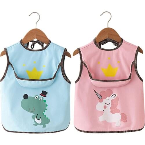 Baby Bib cartoon pattern kids hiccup cloth cute set baby feeding waterproof apron Newborn Saliva Towel Fit 0-3 Years Old Bib