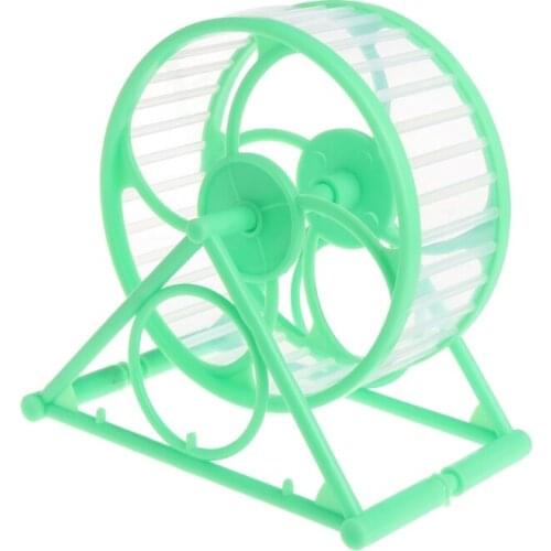 E7CC Pet Jogging Hamster Mouse Mice Small Exercise Toy Running Spinner Sport Wheels