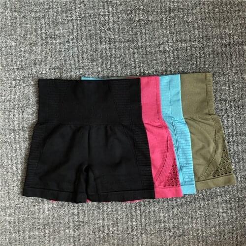 Energy seamless yoga running shorts fitness high waist workout womens stretch gym shorts bicycles 2020 gym leggings