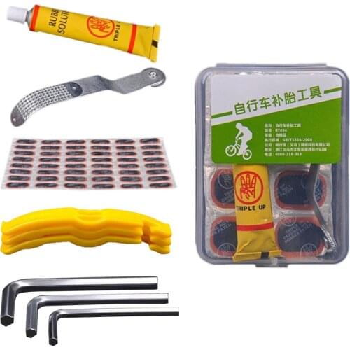 High Quality Bicycle Tire Repair Tools Kits Tire High Quality Repair Tools for Motor Bike Cycling Car Mountain Bike