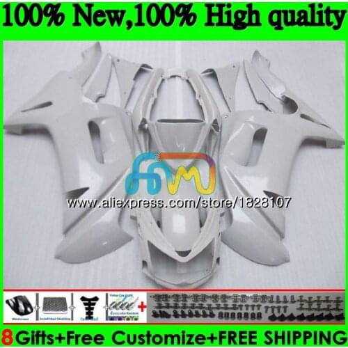 Body For KAWASAKI 650R ER6 F 650 R ER 6 F ER6F 06 650R-ER6F 6BS.17 ER-6F ER 6F 06 Pearl White 07 08 2006 2007 2008 Fairing kit