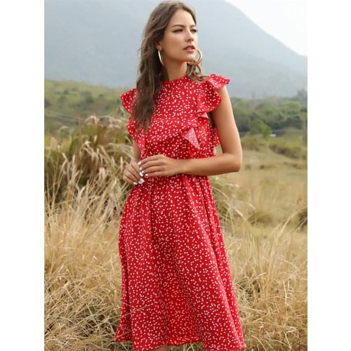 MSFILIA Long Sleeve Summer Dresses