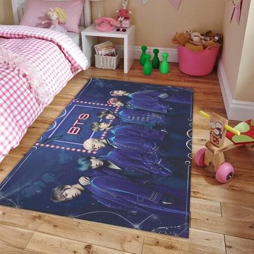 BTS 2 Non Slip Floor Carpet, Teens Carpet