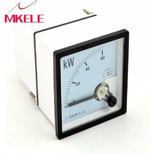 New Arrivals AC JY-72(KW 5A) Panel Swr Power Watt Meter Tester Experiment Diagnostic-tool Wattmeter Electric Instrument China