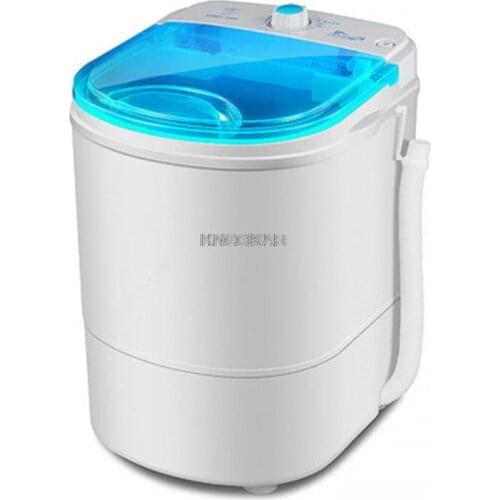 Mini Clothes washing machine 4.2KG capacity Small portable washer low noise semi-automatic single-barrel washer for home/dorm