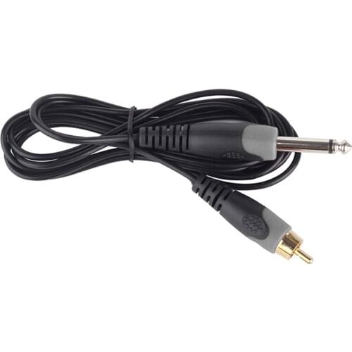 Tattoo Supply RCA Silicone Clip Cord Black Rubber Silicone Tattoo Clip Cord For Tattoo Machine Free Shipping