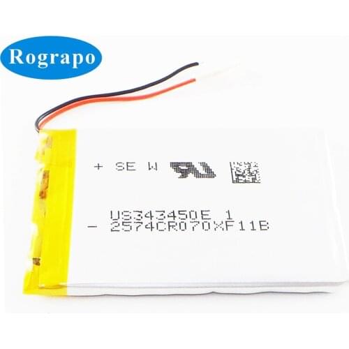 3.7V Li-Polymer Replacement Battery For Meizu M3 Lingdu HS650B tachograph MP3 navigator MP4 323450 303450
