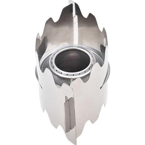 40%HOT Spirit Stove Pint-sized Portable Windshield Windproof Alcohol Burner for Camping Out