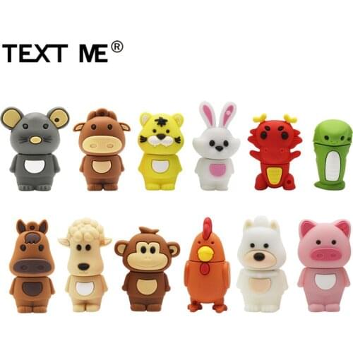 TEXT ME USB stick Zodiac signs style usb 2.0 USB flash drive pen drive 4GB 8GB 16GB 32GB memory Stick