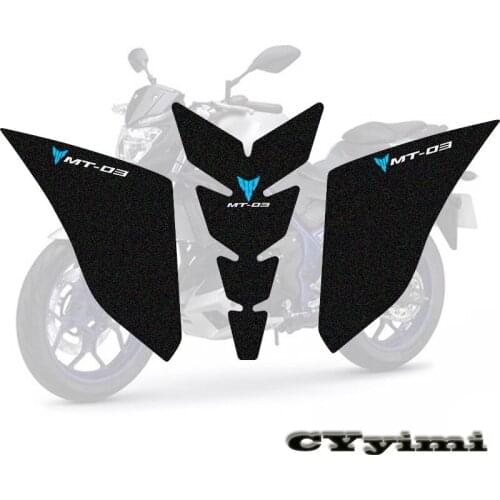 3D Motorcycle Tank Pad Protector Case for Yamaha MT-03 MT03 mt03 Tank Decal Stickers