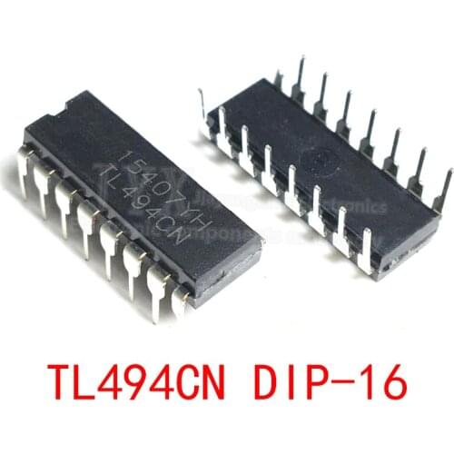 10PCS TL494CN DIP16 TL494C DIP TL494 494CN DIP-16 new and original IC