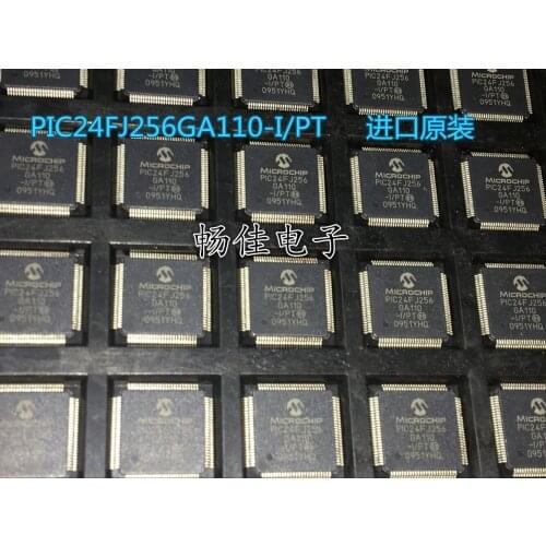 100% New&Original PIC24FJ256GA110-I/PT TQFP100