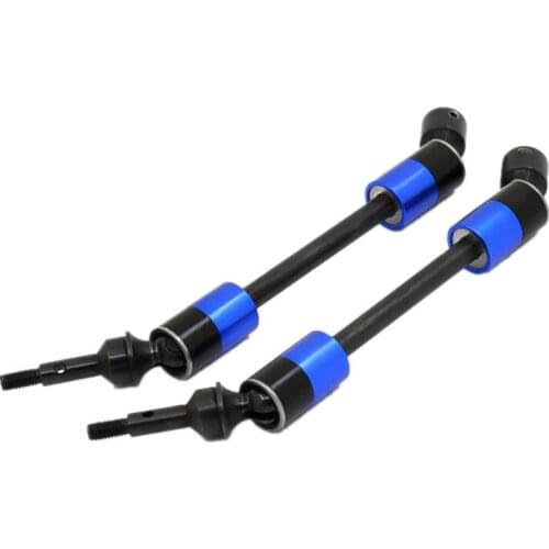 2pcs 5451X Hard Steel Splined CVD Swing Driveshaft Axles For RC Car Model Traxxas 1/10 E-Revo Summit Revo 3.3 E-MAXX T-MAXX