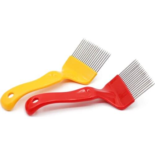 21 Pin Bee Hive Honey Fork Comb Uncapping Fork Cut Honey Fork Bee Beekeeping Tools