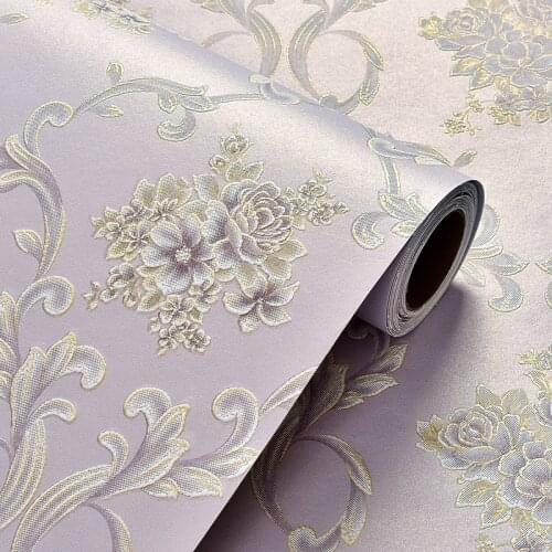 3D Three-dimensional Non-woven Fabric Self-adhesive Wallpaper Home Decoration Bedroom Living Room Wallpaper Embossed Wallpaper