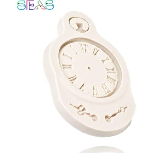 Clock Pastry Decorate Mold Cake Baking Molds Biscuit Maker Pastry Tools Accessories DIY Chocolate Molds Kitchen Tools