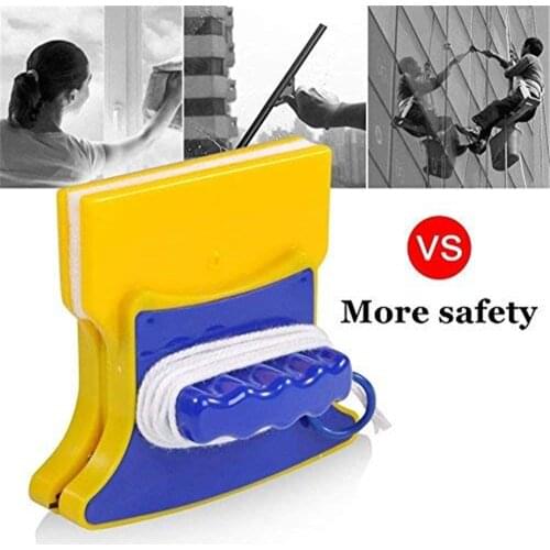 Double-sided Magnetic Window Cleaner To Clean Window Glass Home Supplies Window Cleaning Brush