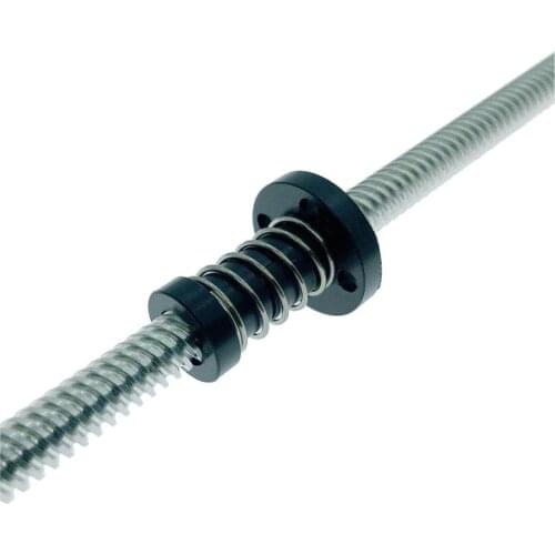 1pc 3D Printer T8 POM Anti Backlash Nuts For Lead 2mm 4mm 8mm Acme Threaded Rod Eliminate the gap Spring DIY CNC Accessories