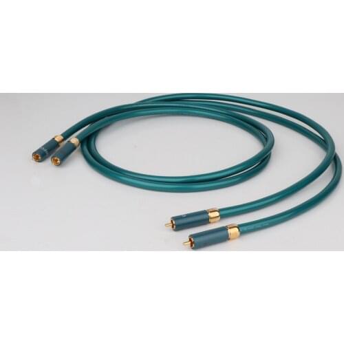 HiFi Audio 8NX RCA Cable Hi-end CD Amplifier Interconnect wire RCA to RCA signal cable RCA Audio Extension Cord