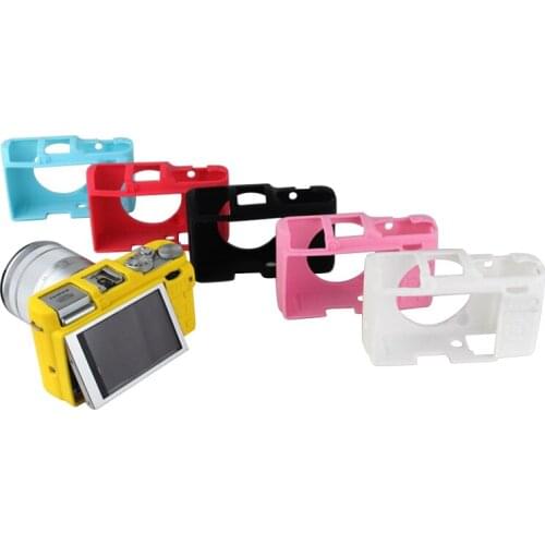 For FujiFilm Fuji XA2 XA1 XM1 Soft Silicone Rubber Armor Skin Case Bag Camera Protector Body Cover Camera Bag Accessories