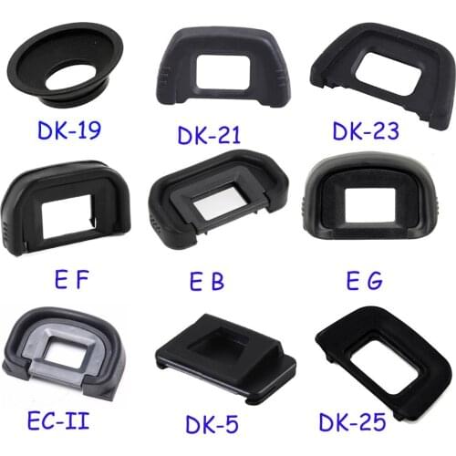 DK-19 DK-21 DK-23 EF EB EG EC-II DK-5 DK-25 Rubber Eye Cup Eyepiece Eyecup For Nikon Canon SLR Camera