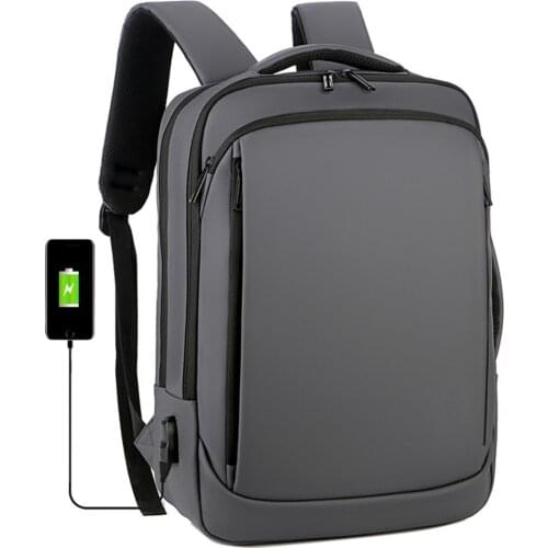 2021 New 15.6 Inch USB Laptop Backpack Mochila Leisure Business Women Men Computer Shoulder Bag College Rucksack Travel Day Pack