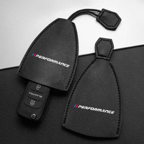 New Genuine Leather Keychain Men Women Car Key Bag Key Holder Organizer Pouch For BMW M E46 E39 E90 E91 E60 E36 E92 E30 E34 E70