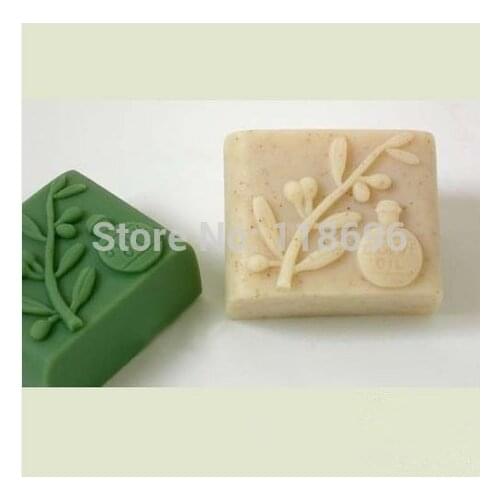 Olive oil modelling olive tree silicon soap mold animal fondant Cake decoration mold High-quality Handmade soap mold NO.:SO399